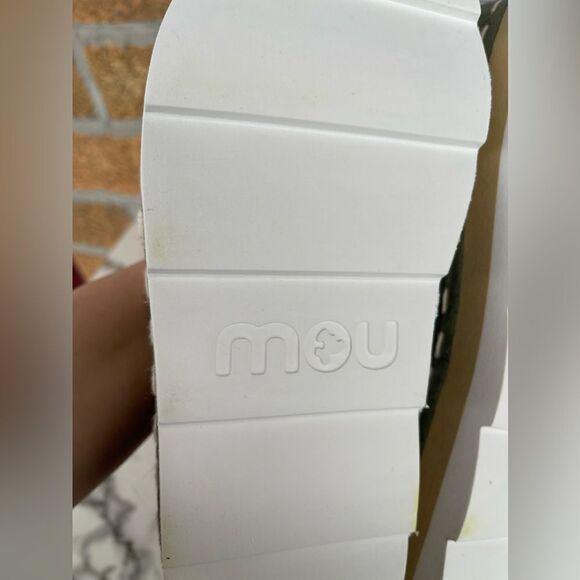 Mou PLATFORM CRISS CROSS UPPER - Platform sandals size 9 - Picture 13 of 16